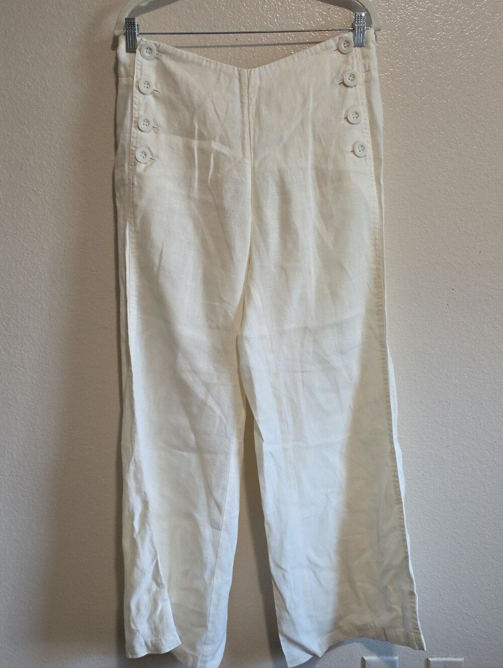 Anthropologie Fei Linen Sailor Pants, Size 8